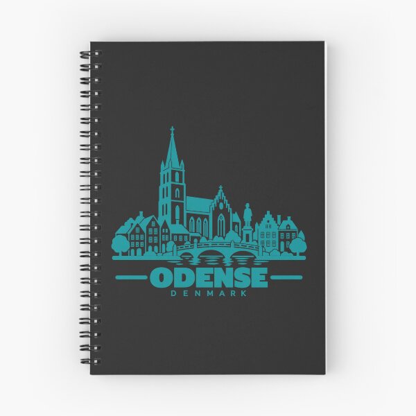 Item preview, Odense Denmark Line Art Landmark Poster designed and sold by CMYKStudio.
