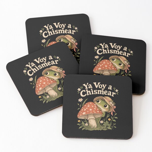Item preview, Ya Voy a Chismear Frog Meme – Funny Spanish Gossip Cottagecore Frog designed and sold by Lina Caro.