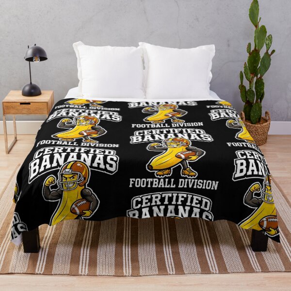 Item preview, Certified Bananas Football Division Funny Sports Mascot Festive Design designed and sold by 519xdesign.