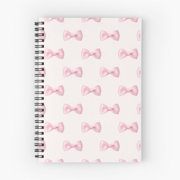 Item preview, Soft Pink Satin Bow Coquette Pattern designed and sold by LenNo9881.