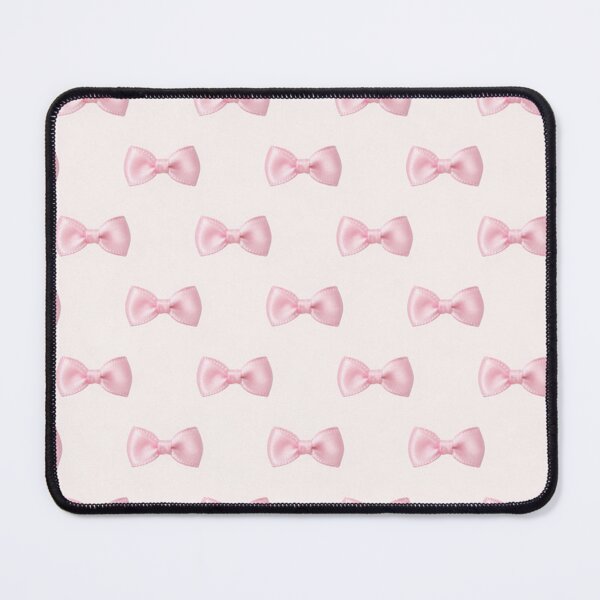Item preview, Soft Pink Satin Bow Coquette Pattern designed and sold by LenNo9881.