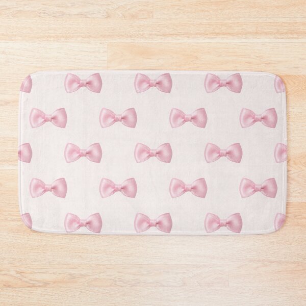 Item preview, Soft Pink Satin Bow Coquette Pattern designed and sold by LenNo9881.