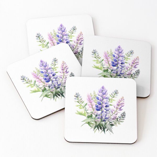 Item preview, Lupine Flower | Elegant Botanical Floral Art designed and sold by Mandayartstudio.