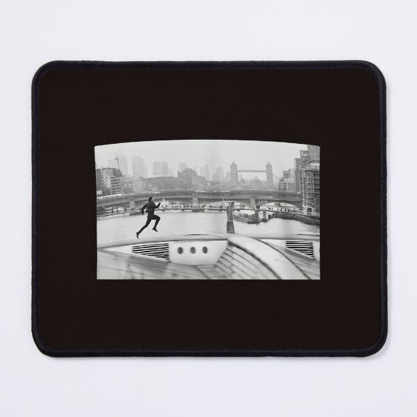 Item preview, Urban Run Monochrome Action Cityscape designed and sold by MouDesignArt.