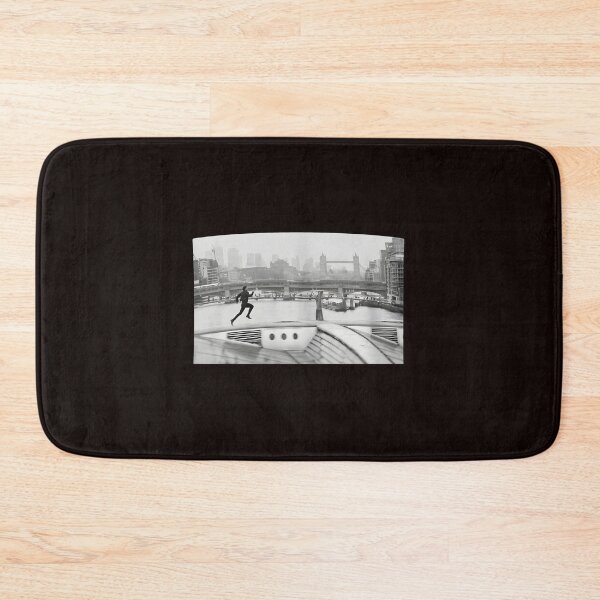 Item preview, Urban Run Monochrome Action Cityscape designed and sold by MouDesignArt.