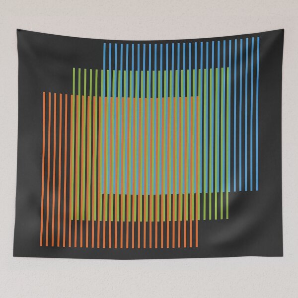Item preview, Carlos Cruz Diez - Carlos Cruz Diez Abstract Art designed and sold by Hypergymia.