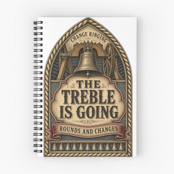 Item preview, Bell ringing, change ringing, tower window, emblem designed and sold by BoosterShop.