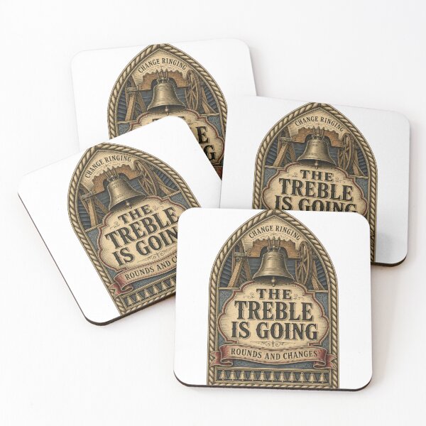 Item preview, Bell ringing, change ringing, tower window, emblem designed and sold by BoosterShop.