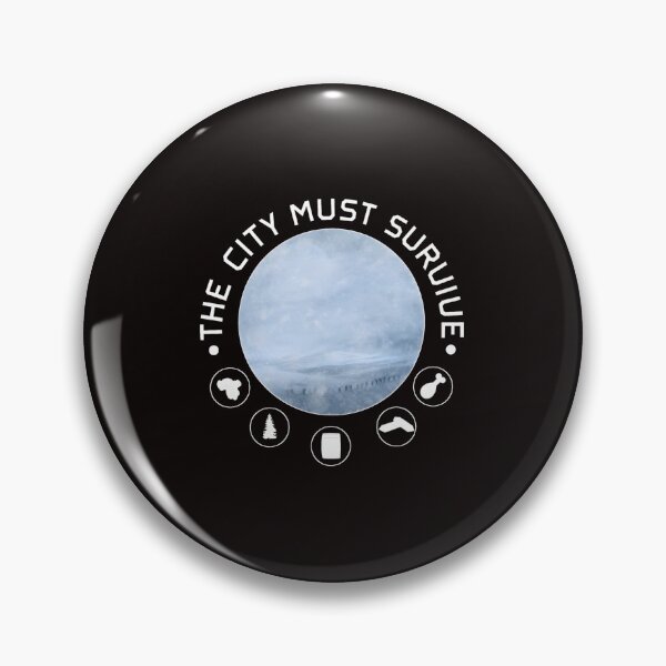 Item preview, City Must Survive Snowy Landscape Survival  designed and sold by MouDesignArt.