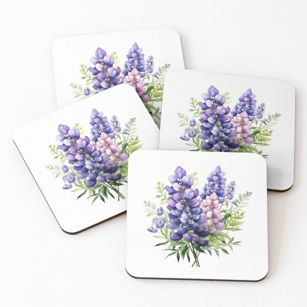 Item preview, Lupine Flower | Elegant Botanical Floral Art designed and sold by Mandayartstudio.