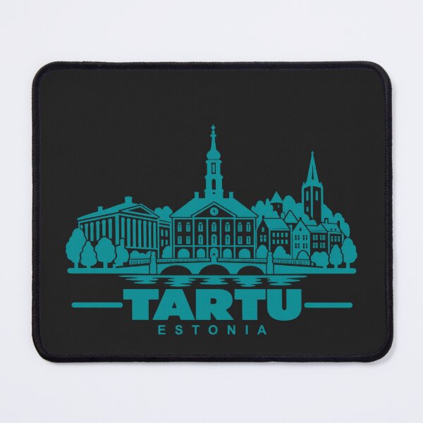 Item preview, Tartu Estonia Line Art Landmark Poster designed and sold by CMYKStudio.
