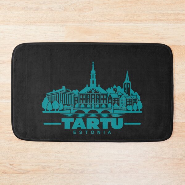Item preview, Tartu Estonia Line Art Landmark Poster designed and sold by CMYKStudio.