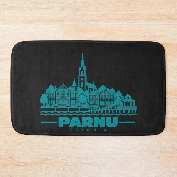 Item preview, Parnu Estonia Line Art Coastline Poster designed and sold by CMYKStudio.