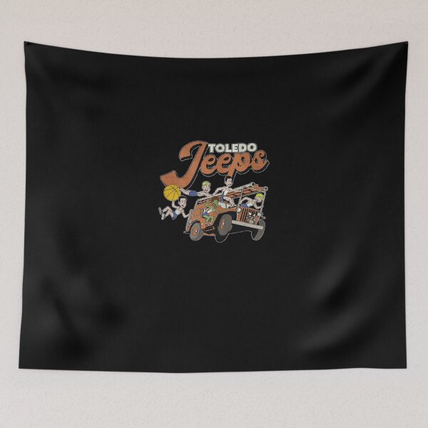 Item preview, Vintage Cartoon Offroad Truck Basketball Players Art designed and sold by MillaCrone.