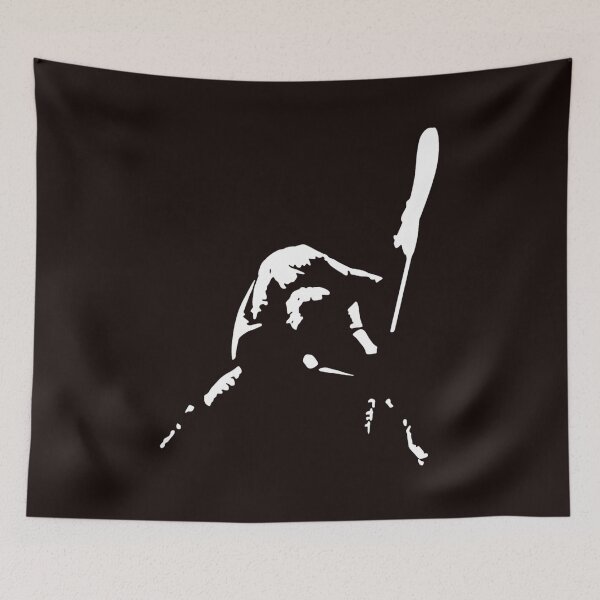 Item preview, Iconic Guitarist Silhouette Performance Art designed and sold by MouDesignArt.