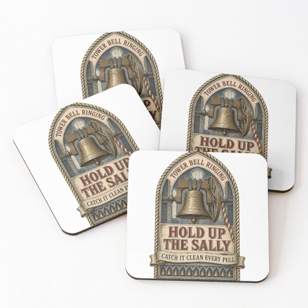 Item preview, Hold Up The Sally bell rope tower window emblem designed and sold by BoosterShop.