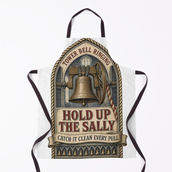 Item preview, Hold Up The Sally bell rope tower window emblem designed and sold by BoosterShop.