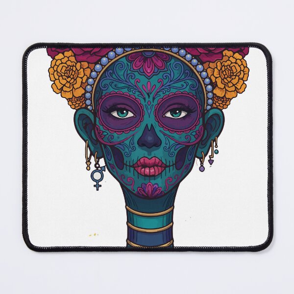 Item preview, Catrina Crown | Vintage Day of the Dead Tarot Art designed and sold by Ojo de Lilith.