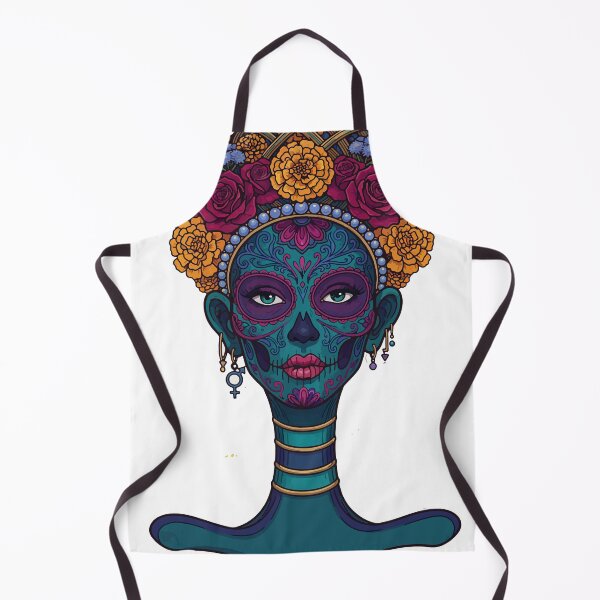 Item preview, Catrina Crown | Vintage Day of the Dead Tarot Art designed and sold by  Ojo de Lilith.