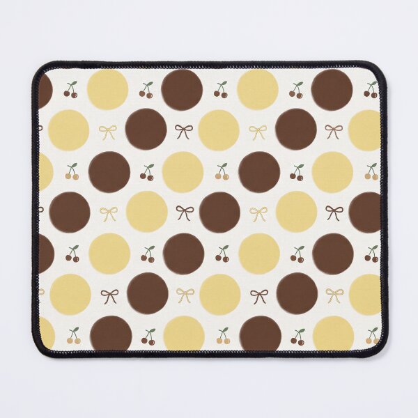 Item preview, Butter Yellow Chocolate Cherry Bow designed and sold by LenNo9881.
