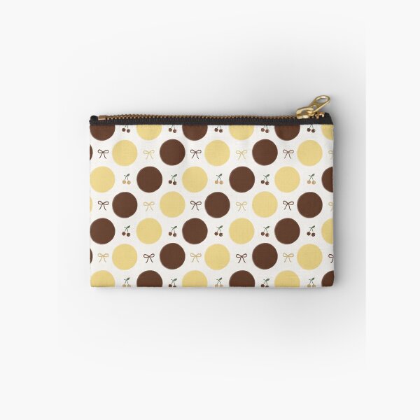 Item preview, Butter Yellow Chocolate Cherry Bow  designed and sold by LenNo9881.