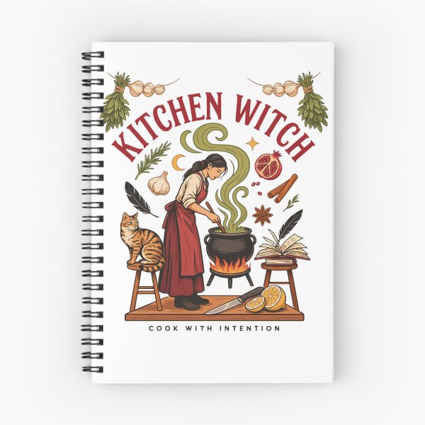 Item preview, Kitchen Witch Cook With Magic Halloween Design Graphic Tee v12 designed and sold by DarylWelsh2024.