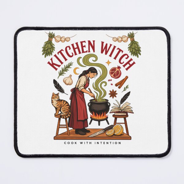Item preview, Kitchen Witch Cook With Magic Halloween Design Graphic Tee v12 designed and sold by DarylWelsh2024.