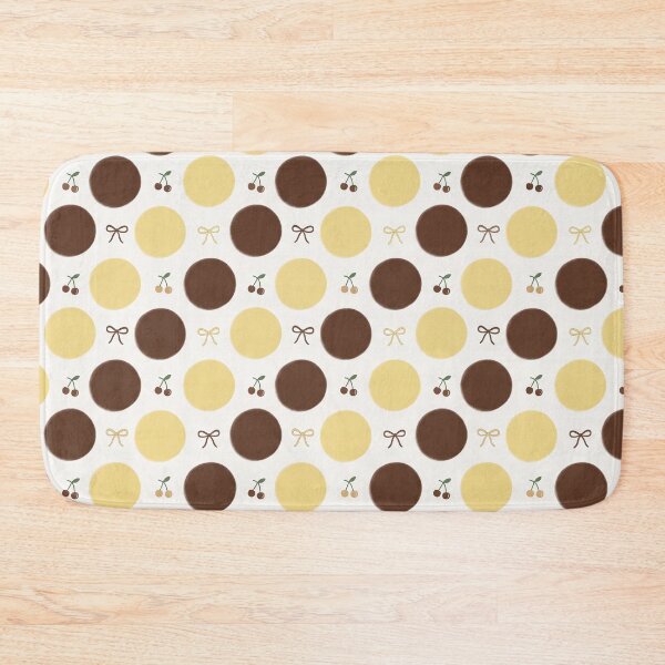 Item preview, Butter Yellow Chocolate Cherry Bow  designed and sold by LenNo9881.