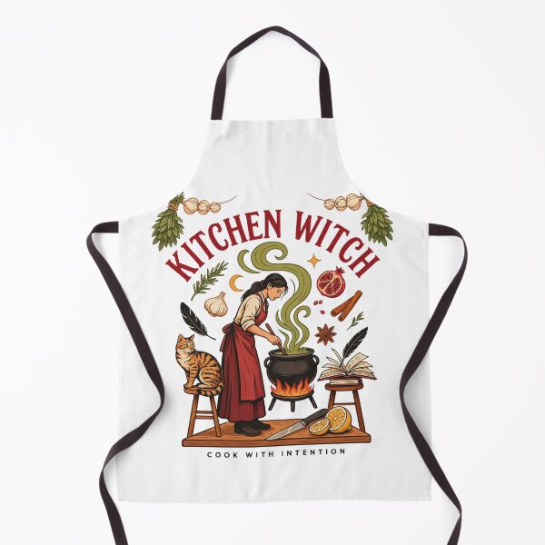 Item preview, Kitchen Witch Cook With Magic Halloween Design Graphic Tee v12 designed and sold by DarylWelsh2024.