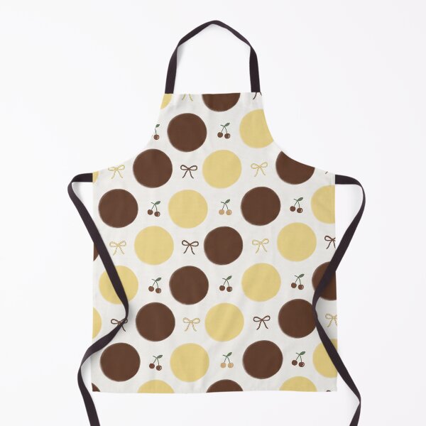Item preview, Butter Yellow Chocolate Cherry Bow  designed and sold by LenNo9881.