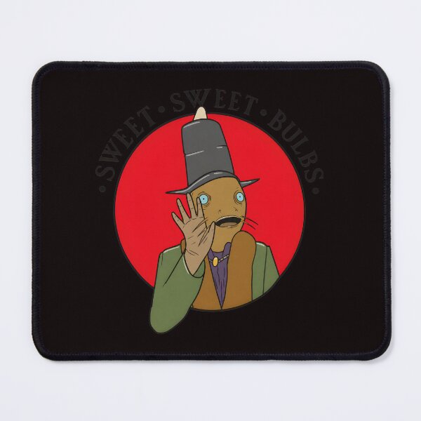 Item preview, Sweet Sweet Bulbs Character Red Hat Green Jacket designed and sold by MouDesignArt.