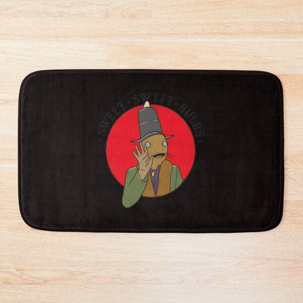Item preview, Sweet Sweet Bulbs Character Red Hat Green Jacket designed and sold by MouDesignArt.