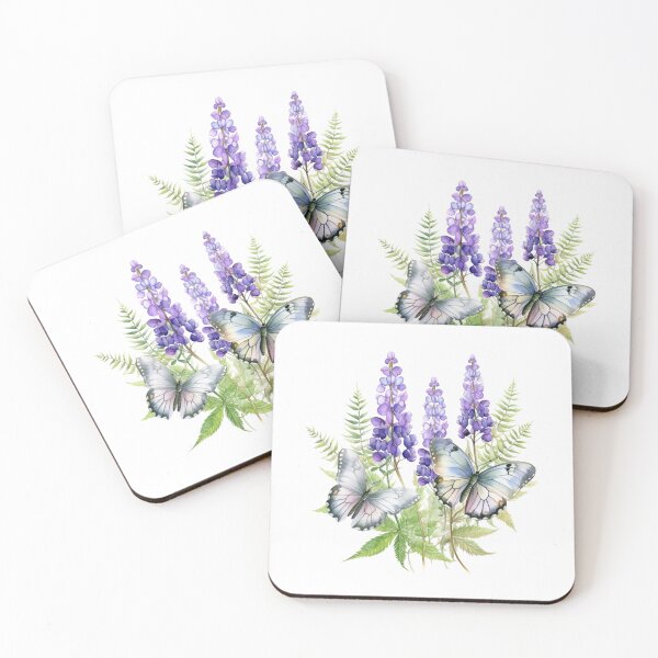 Item preview, Lupine Flower | Elegant Botanical Floral Art designed and sold by Mandayartstudio.