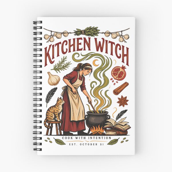 Item preview, Kitchen Witch Cook With Magic Halloween Design Graphic Tee v13 designed and sold by DarylWelsh2024.