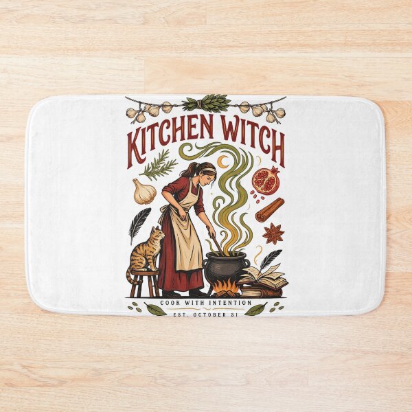 Item preview, Kitchen Witch Cook With Magic Halloween Design Graphic Tee v13 designed and sold by DarylWelsh2024.
