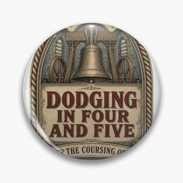 Item preview, Dodging In Four And Five Methods Lauten Emblem designed and sold by BoosterShop.