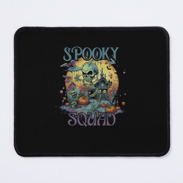 Item preview, Spooky Squad Halloween Monster Skeleton Haunted House designed and sold by MillaCrone.