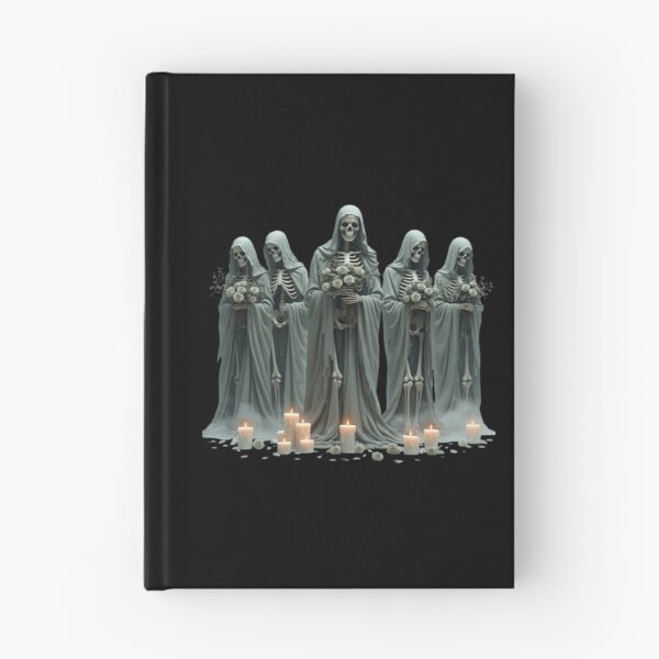 Item preview, Gothic Skeletal Bridesmaids Fine Art designed and sold by InkShiftLabs.