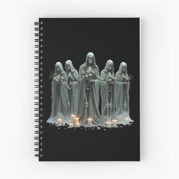 Item preview, Gothic Skeletal Bridesmaids Fine Art designed and sold by InkShiftLabs.