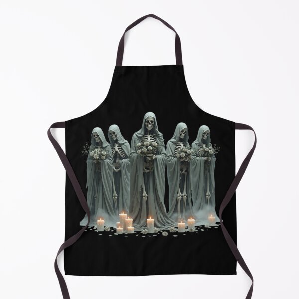 Item preview, Gothic Skeletal Bridesmaids Fine Art designed and sold by InkShiftLabs.