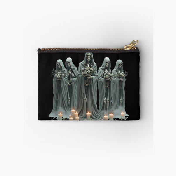 Item preview, Gothic Skeletal Bridesmaids Fine Art designed and sold by InkShiftLabs.