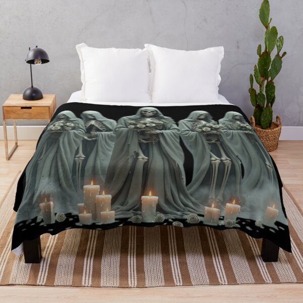 Item preview, Gothic Skeletal Bridesmaids Fine Art designed and sold by InkShiftLabs.