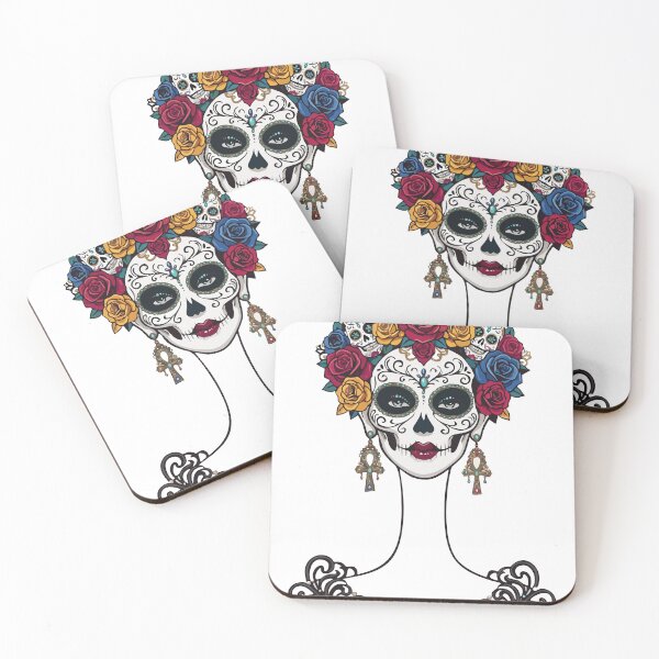 Item preview, Catrina Crown | Vintage Day of the Dead Tarot Art designed and sold by  Ojo de Lilith.