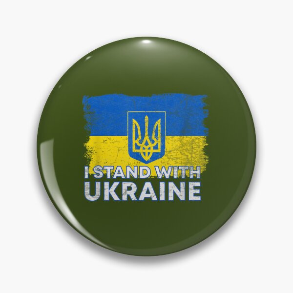 Item preview, I Stand With Ukraine Flag - Ukrainian Flag - Ukraine designed and sold by MeilCane.