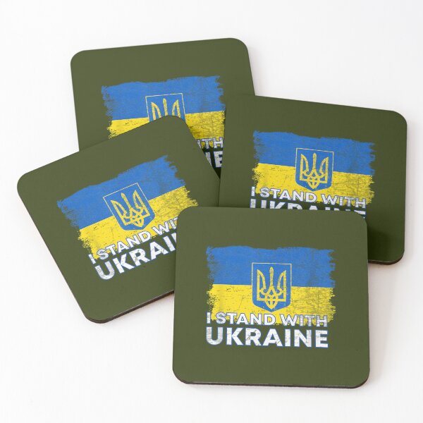 Item preview, I Stand With Ukraine Flag - Ukrainian Flag - Ukraine designed and sold by MeilCane.
