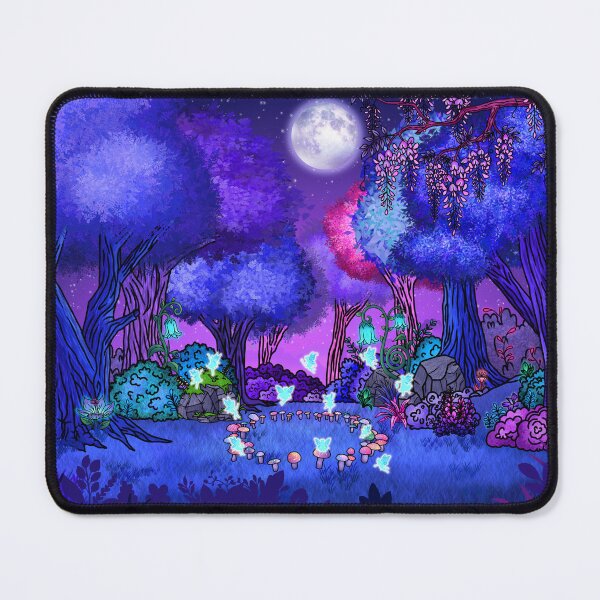 Item preview, Fairy Ring Forest Night designed and sold by paperandp!xels.