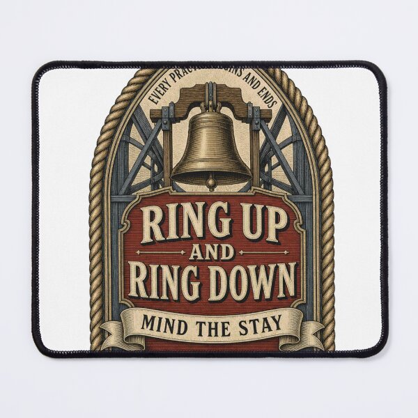 Item preview, Ring Up And Ring Down Bell Ringing Ritual Emblem designed and sold by BoosterShop.