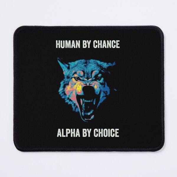 Item preview, Alpha Wolf Roaring Head Thermal Neon Abstract Art designed and sold by MillaCrone.