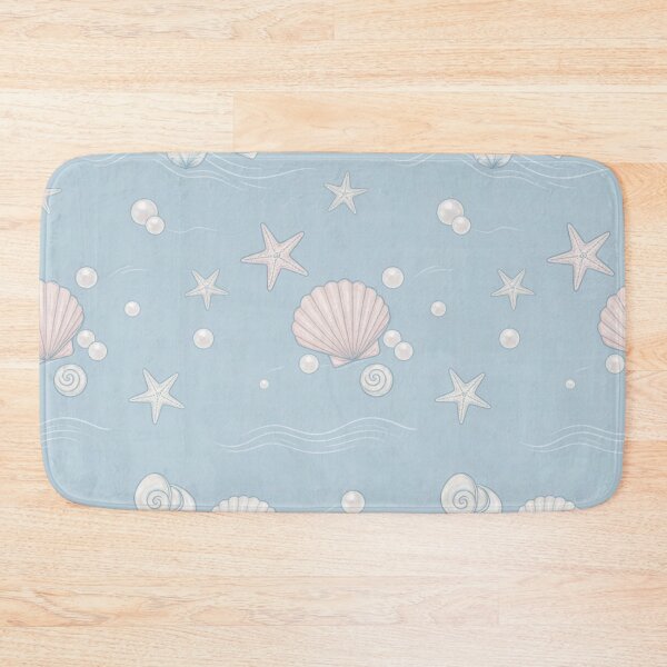 Item preview, Pastel Coastal Seashell Mermaidcore Pattern designed and sold by LenNo9881.