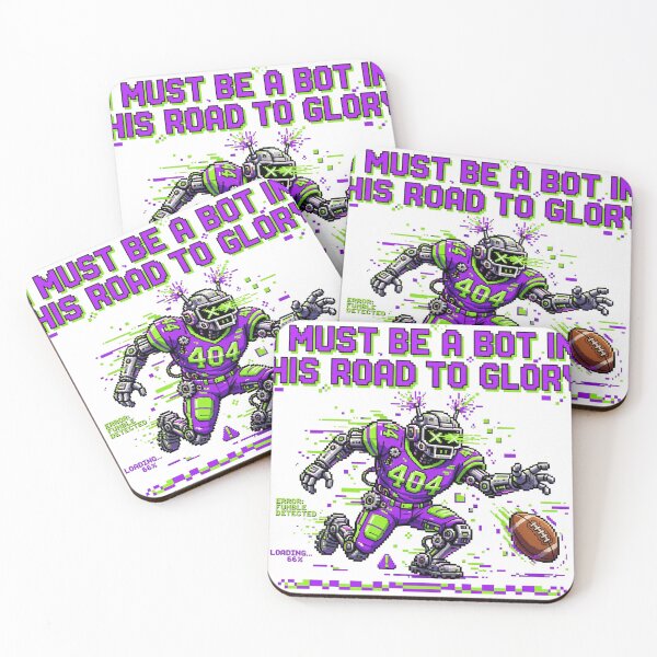 Item preview, Funny Robot Football Glitch Shirt designed and sold by HeisBarryy.